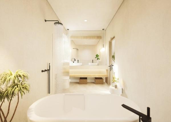 2‑spálňové vily v srdci Uluwatu