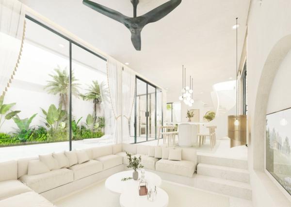 2‑spálňové vily v srdci Uluwatu