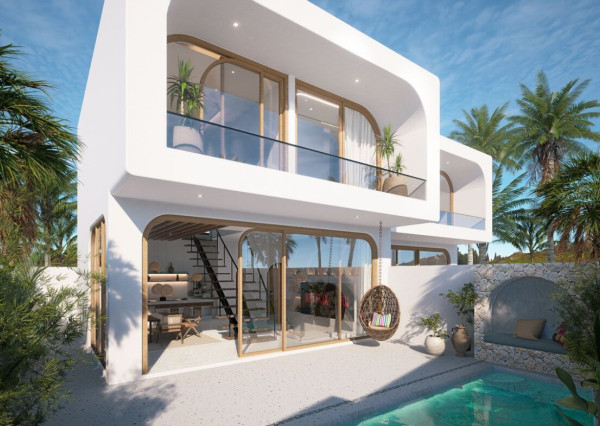 2-spálňová vila s moderným tropickým dizajnom