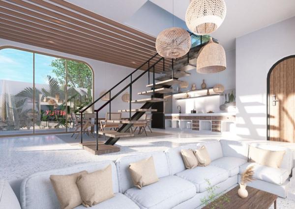 2-spálňová vila s moderným tropickým dizajnom