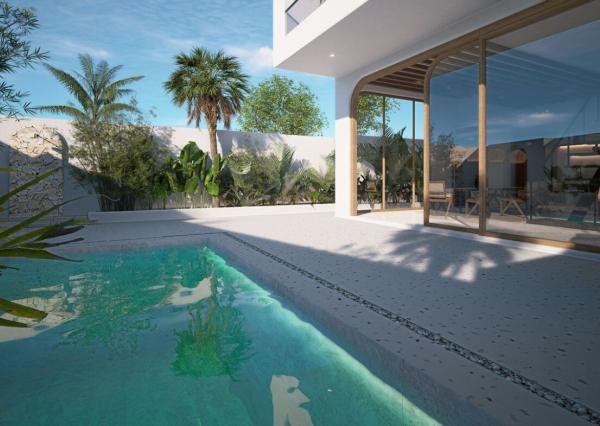 2-spálňová vila s moderným tropickým dizajnom