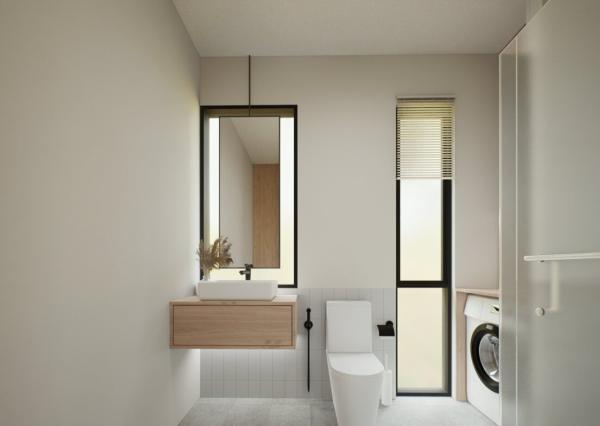 Moderná 1-izbová vila pri pláži v Canggu