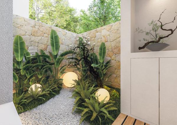 Moderná 2-spálňová vila v Canggu