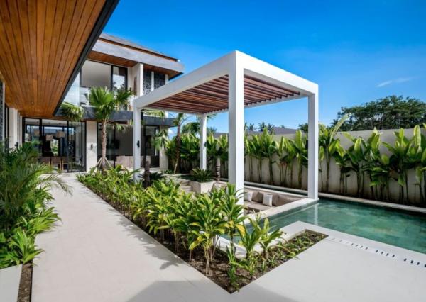 Exkluzívne tropické bývanie s výhľadom na prírodu v Ubud