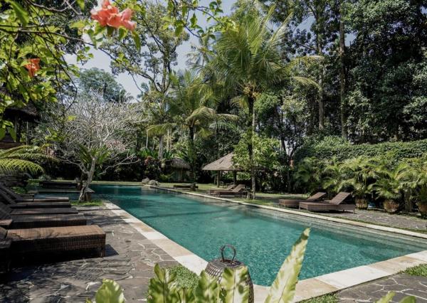 Súkromná joglo vila s komunitnými priestormi v Sayan, Ubud