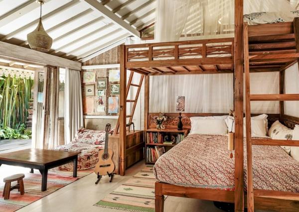 Súkromná joglo vila s komunitnými priestormi v Sayan, Ubud