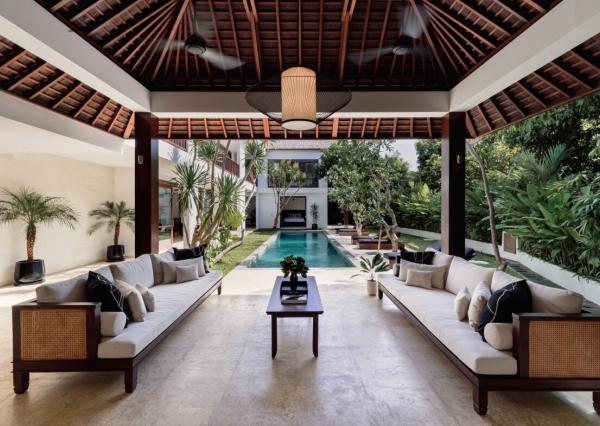 Rozľahlá dizajnová vila so 4 spálňami pri pláži Petitenget