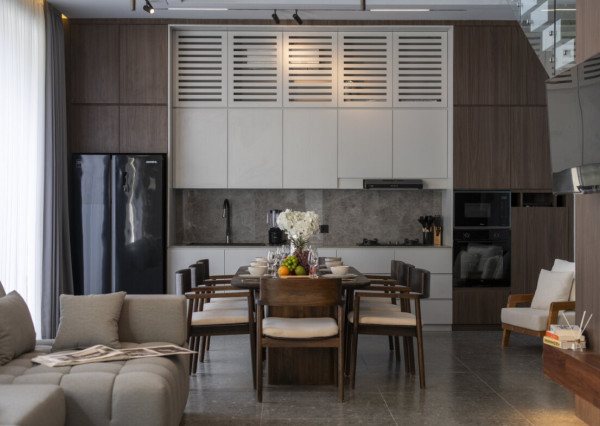 Nová moderná trojspálňová vila v rezidenčnej časti Umalas