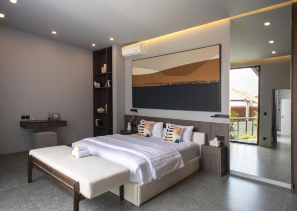 Nová moderná trojspálňová vila v rezidenčnej časti Umalas