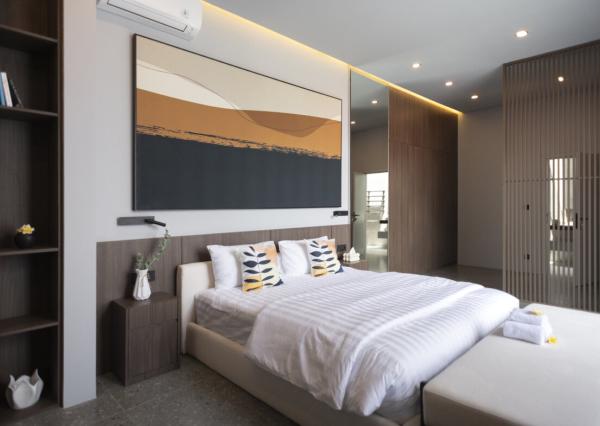 Nová moderná trojspálňová vila v rezidenčnej časti Umalas