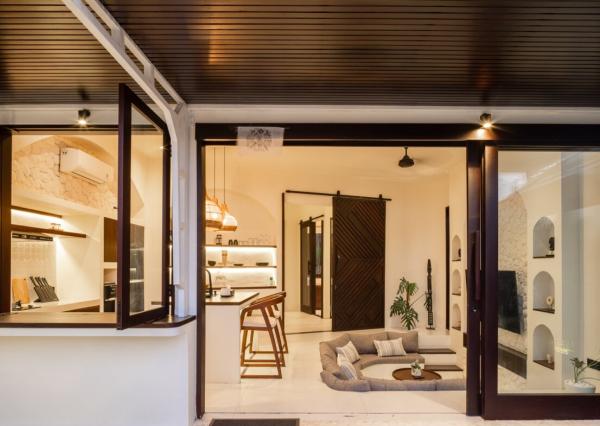 Štýlová tropická vila s 1 spálňou blízko pláže v Cemagi