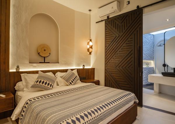 Štýlová tropická vila s 1 spálňou blízko pláže v Cemagi