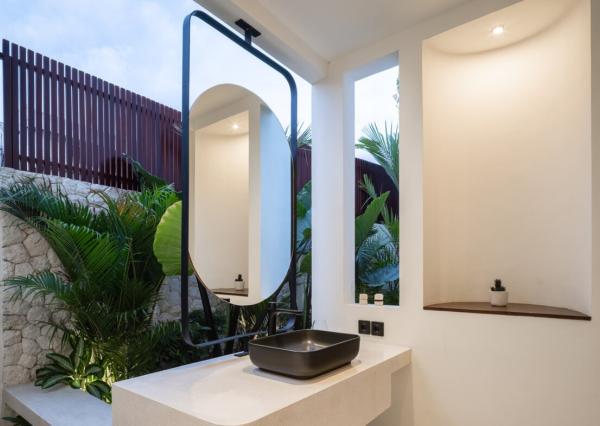 Štýlová tropická vila s 1 spálňou blízko pláže v Cemagi