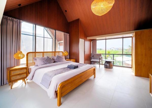 Moderná vila len pár krokov od pláže neďaleko Canggu