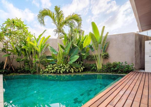 Moderná vila len pár krokov od pláže neďaleko Canggu