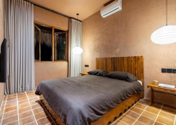 Tropická dvojspálňová vila v pešej vzdialenosti od pláže v Kedungu