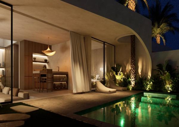 Stredomorská dvojspálňová vila v exkluzívnej oblasti Bingin