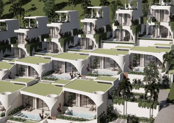 Stredomorská dvojspálňová vila v exkluzívnej oblasti Bingin