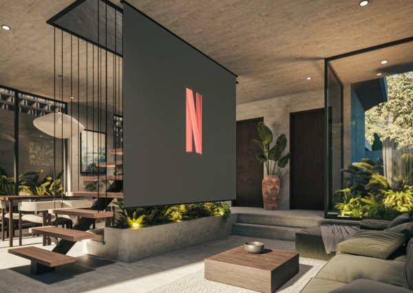 2-spálňová vila v odvážnom brutalistickom štýle v Bingin