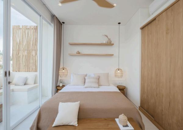 Moderná biela vila s 3 spálňami v centrálnej časti Uluwatu