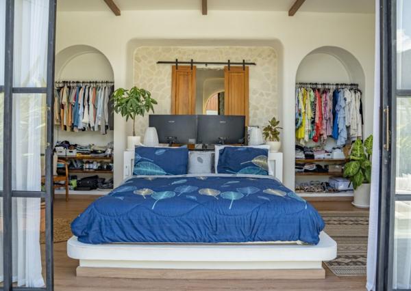 Trojspálňová vila v stredomorskom štýle v kopcoch Jimbaran