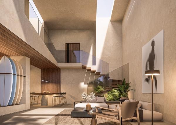 Moderná 2-spálňová vila s výhľadom na džungľu v Uluwate