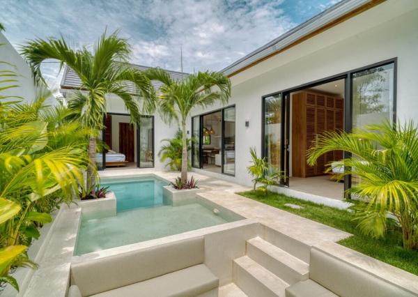 Moderná tropická dvojspálňová vila v Pecatu