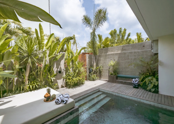 Elegantná dvojspálňová vila v srdci Uluwatu