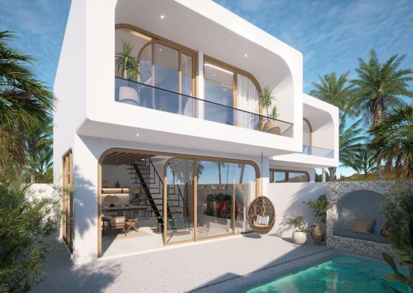 Moderná dvojspálňová vila v atraktívnej časti Uluwatu.