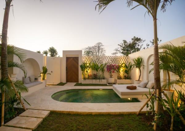 Nová stredomorská vila s 1 spálňou pri pláži Nyang Nyang