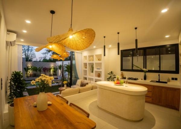 Nová stredomorská vila s 1 spálňou pri pláži Nyang Nyang