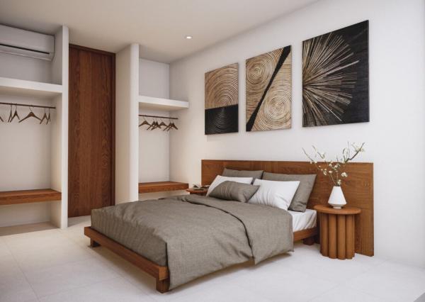 Moderná tropická vila s 1 spálňou a strechou v Uluwatu