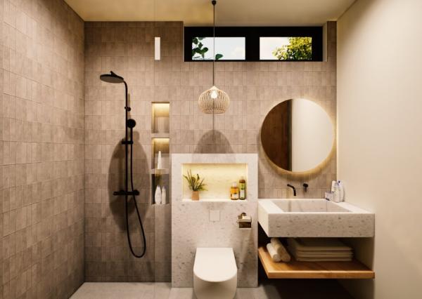 Moderná trojizbová vila v pešej vzdialenosti od pláže Beraw