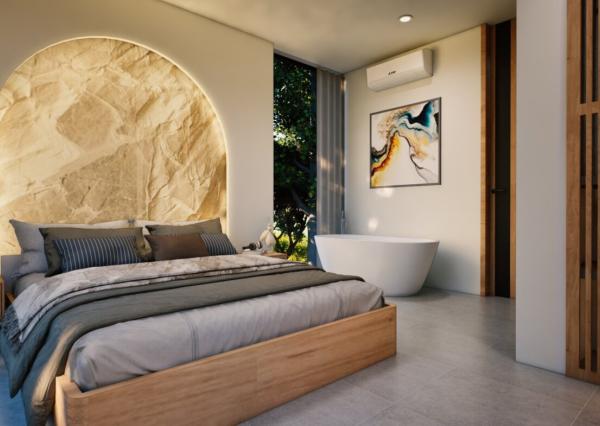 Moderná trojizbová vila v pešej vzdialenosti od pláže Beraw