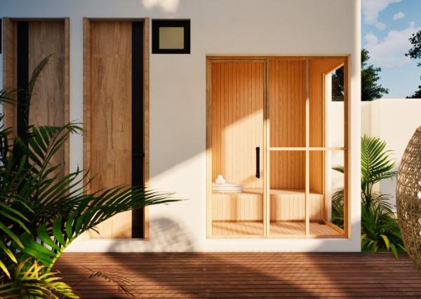 Moderná trojizbová vila v pešej vzdialenosti od pláže Beraw