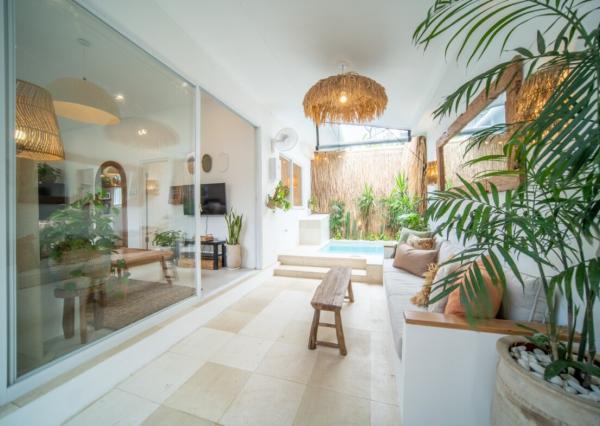 Moderná minimalistická vila v berawa canggu