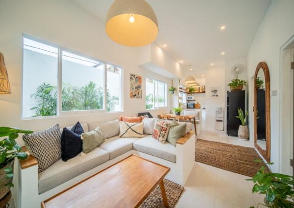 Moderná minimalistická vila v berawa canggu