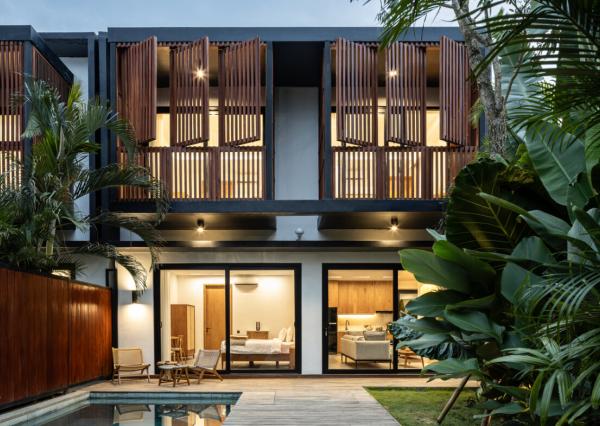 Elegantná trojspálňová vila pri pláži v Batu Bolong