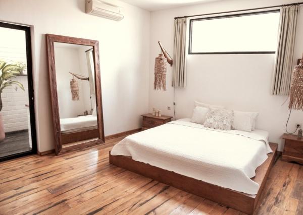 Trojspálňová vila pri pláži v Canggu