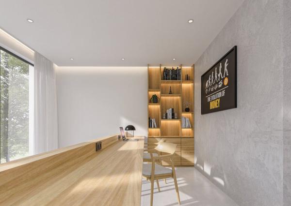 Moderná dvojspálňová vila v blízkosti Canggu