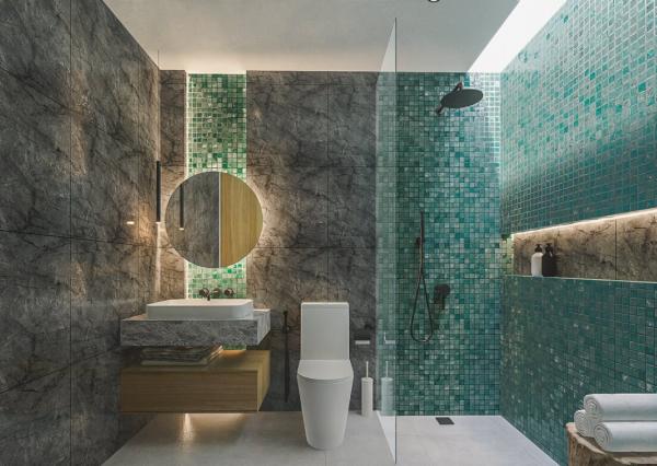 Moderná dvojspálňová vila v blízkosti Canggu