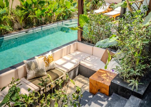 Moderná 2-izbová vila v rezidenčnej štvrti v Canggu