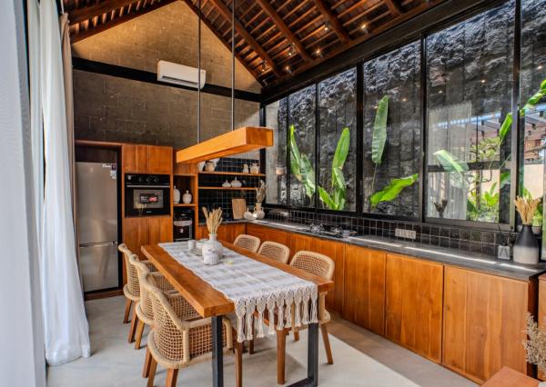 Moderná 2-izbová vila v rezidenčnej štvrti v Canggu