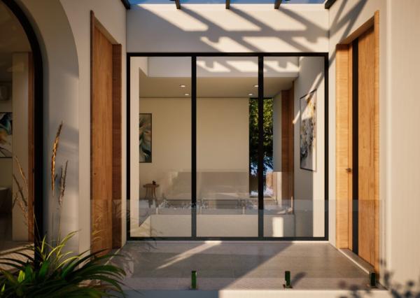 Tropické 2-izbové vily v Berawe blízko pláže