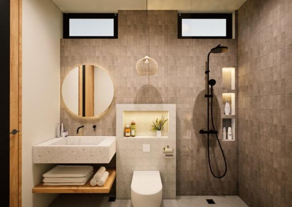 Tropické 2-izbové vily v Berawe blízko pláže