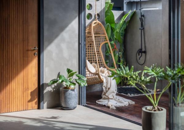 Tropický rodinný dom v centre Padonan, Canggu