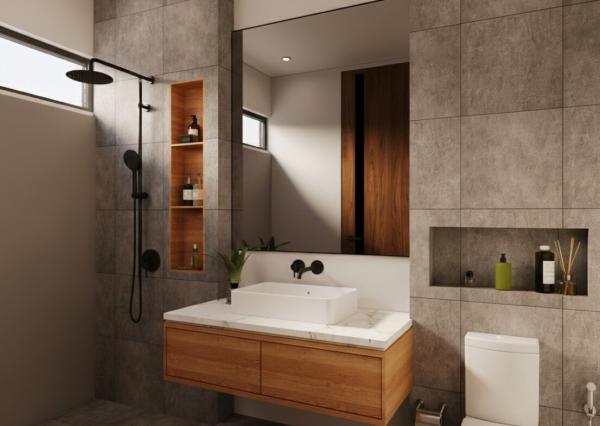 Moderná štvorizbová vila v pokojnej časti Buduk pri Canggu