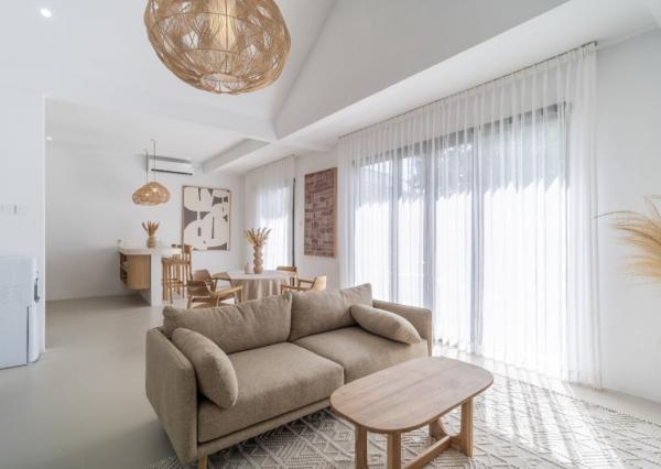 Moderná 2-izbová vila v rezidenčnej štvrti v Nusa Dua