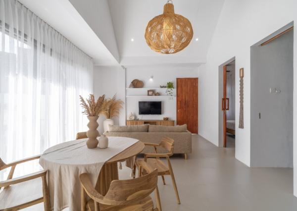 Moderná 2-izbová vila v rezidenčnej štvrti v Nusa Dua