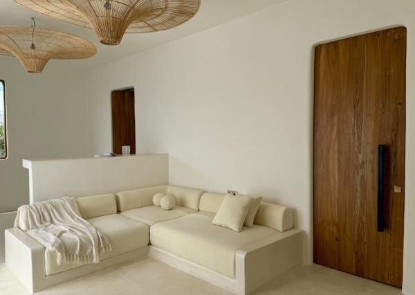 Štýlová 2-izbová vila s výhľadom na ryžové polia v Munggu